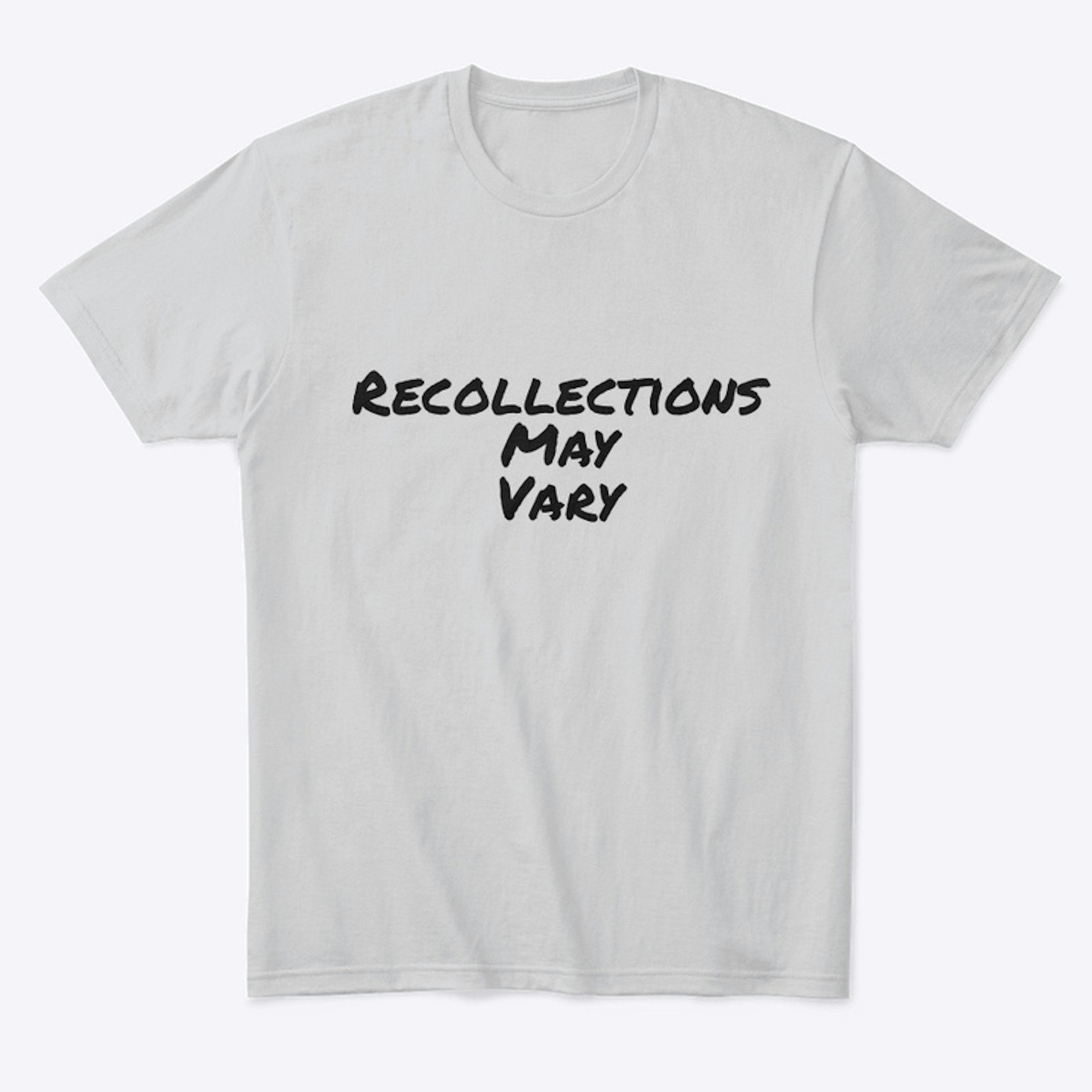 NEW Recollections May Vary Marker Tee