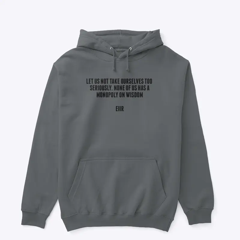 Queen Elizabeth Quote Hoodie Let us not 